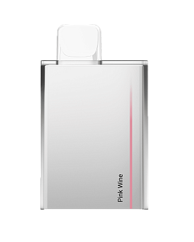 SOAK Cube White 7000 одноразовый POD "Pink Wine / Розовое вино" 20мг.